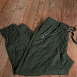 Army Green Garage Joggers